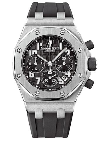 Review Replica Audemars Piguet 26283ST.OO.D002CA.01 Royal Oak Offshore Chronograph watch - Click Image to Close